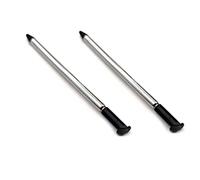 2 lápices capacitivos retráctiles de metal negro, compatibles con 3DS (2015)