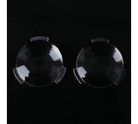 2 lentes asféricas dobles convexas para auriculares VR de 25 mm de diámetro, 45 mm de longitud focal con diseño de borde alado para un ajuste estable