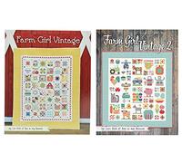 2 libros de costura/acolchado de Lori Holt: Farm Girl Vintage Plus Farm Girl Vintage 2