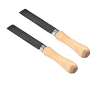 2 limas de trastes de tuerca de guitarra, herramientas Luthier eléctricas, acústicos, limas de ranurado fáciles de usar, para instrumentos de cuerda, piezas y accesorios