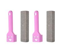 2 limpiadores de inodoro de piedra pómez con asa, elimina manchas de óxido y cal de agua dura para inodoros y lavabos