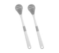 2 limpiadores de lengua para mantener la respiración bucal, fácil de transportar para el hogar, oficina, viajes, uso seguro para la lengua