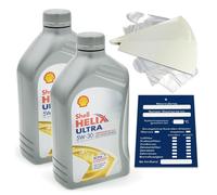 6 Litro Shell Helix Ultra Profesional AJ-L 5W30 Aceite 550040619 Acea C1 Kit