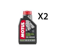 2 Litros Aceite Hidráulico Para Horquillas Motul Fork Oil Expert SAE Medium 10w