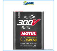 2 Litros Aceite Motul 300V 15W50 Competition Ester Core - Racing Motor Oil