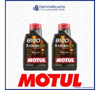 Motul 8100 X-Clean Efe 5W-30 dexos2 C3 Aceite Motor 4 Litros 100% Sintético