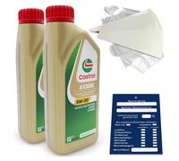 2 Litros Original Castrol EDGE M BMW LL04 5W-30 P01FEDC-00 4008177183652 SET