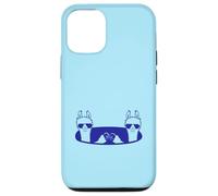 2 Llamas Team Two Gafas de Sol Friends Fist Ground Hole Cool Carcasa para iPhone 12/12 Pro