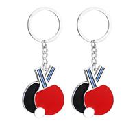2 Llave De Tenis De Mesa, Cadena Clave De Tenis De Mesa, Accesorios De Tenis De Mesa, Regalos De Tenis De Mesa, Regalos para Entusiastas De Los Tenis De Mesa.