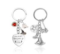 2 Llaveros De Sombrero De Mago, Coles De Formas Mágicas, Accesorios Creativos para Llaves, Coles De Decoración De Fiestas, Accesorios Temáticos De Fantasía.