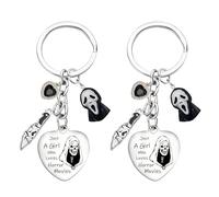 2 Llaveros, Llaveros De Muecas, Coles De Mochilas De Terror, Regalos para Fiestas De Eventos.