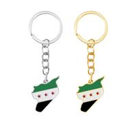 2 Llaveros Sirios, Llaveros Creativos, Llaveros De Acero Inoxidable, Llaveros De Regalo, Llaveros De Recuerdo