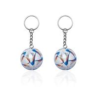2 Llaveros Temáticos De La Copa del Mundo, Llaveros Conmemorativos De Fútbol, Colecciones De Regalos para Fanáticos, Adecuados para Decoración De Mochilas Y Regalos.