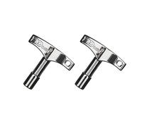 2 llaves de afinador de tambor, herramienta de llave de tambor, llave de afinación de tambor, accesorios de tambor universales para batería acústica y electrónica