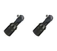 2 llaves de carraca con cabeza de 3/8 pulgadas, casquillo cuadrado de 10 mm, para llave de carraca eléctrica inalámbrica, herramienta de industrial