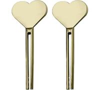 2 llaves de tubo de pasta de dientes, exprimidor de pasta de metal | Escurridor de tubo de rodillo de pasta de dientes de acero inoxidable, llave exprimidora de tubos adecuada para guardar pasta de