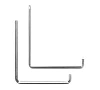 2 llaves hexagonales curvadas de 4 mm, herramienta de ajuste de ventana de precisión, llave hexagonal resistente al desgaste para reparación de bicicletas, llave Allen hexagonal interior para montaje