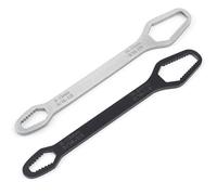 2 llaves inglesas ajustables multifuncionales de 8 a 24 mm, manuales, bicicletas, motocicleta, coche, auto