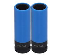 2 llaves universales de extracción de tuercas de rueda de 17 mm, lengüetas protectoras para tuercas de rueda, tuercas de neumáticos, enchufe de tornillo antipérdida