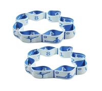 2 Lotes Banda De Resistencia Física Ejercicio Correa Tracción Cinturón Banda Elástica para Culturismo Adecuado para Varios Niveles Condición Física Equipos Gimnasia Portátiles