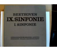 2-LP-Box: IX. (9.) Sinfonie + I. (1.) Sinfonie; Erscheinungsjahr Mit Schlußchor über Schillers Ode "An die Freude";