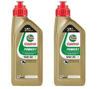 2 LT Aceite De Motor Castrol Power 1 10W30 Semisintético Trizone Moto Honda 4T