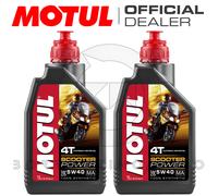 Motul Aceite Scooter Power 4T 5 W40 MA 100% sintético 1 litro