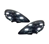 2 luces de coche compatible con Porsche 718 Cayman Boxster faro 2016-2023 Cayman lámpara de cabeza Drl lente de proyector accesorio automotriz(Xenon,No AFS)