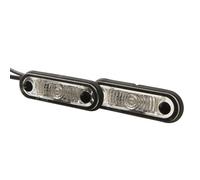 2 Luces De Posición 24 V LED Claras HELLA Compatibles Con Entre Otros SCANIA