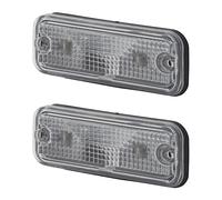 2 Luces De Posición Izquierda 24 V C5W Halógeno HELLA Para Entre Otros MB NG