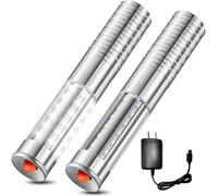 2 luces de servicio para botellas, luces recargables para bar, club, concierto, cumpleaños, boda, fiesta