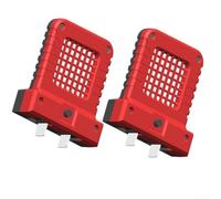 2 luces de trabajo LED ajustables para herramienta eléctrica de 20 V 21 V, lámpara de inspección portátil con ajuste de enchufe ancho, linterna compacta de camping para trabajo y uso al aire libre