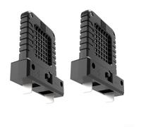 2 luces de trabajo LED ajustables para herramienta eléctrica de 20 V 21 V, lámpara de inspección portátil con ajuste de enchufe ancho, linterna de camping compacta para lugar de trabajo y uso al aire