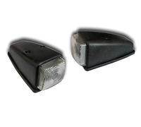 2 luces delanteras blancas para techo, fabricadas en la UE con múltiples voltios, indicadores de dirección de estacionamiento, 12 V, 24 V, para camión, caravana, tractor, marca electrónica