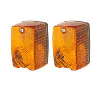 2 Luces Intermitentes Frontal Derecho 24V P21W Halógeno HELLA para U. A. Funda