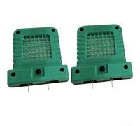 2 luces LED de trabajo de 14 W, perfectas para baterías de instrumentos eléctricos de 20 V 21 V, con enchufe personalizable, luz de inspección compacta y móvil, perfecta para acampar (verde 2 piezas)