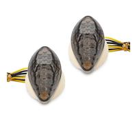 2 luces LED intermitentes universales para motocicleta Honda CBR 600RR