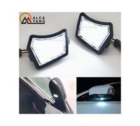 2 luces LED para charco debajo del espejo para Volvo V40 V50 V60 V70 MK3 C70 MK2 XC90 XC70 XC60 Jaguar