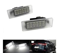 2 luces LED para matrícula Canbus blanco para Clio V Espace V Kadjar Koleos II Megane IV Scenic IV Talisman Master III Movano B 19+ GT-R R35