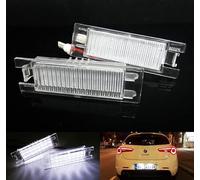 2 luces LED para matrícula, color blanco para AR 147 156 159 166 Brera Giulietta GT Coupe Spider MiTo
