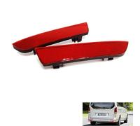 2 luces reflectoras de parachoques trasero de lente roja OEM izquierda derecha ajuste para 2014+ MB W447 Vito V Class