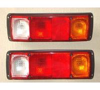 2 luces traseras de la recuperación de la cola de x para las bombillas del remolque de la caravana del chasis del camión funcionaron