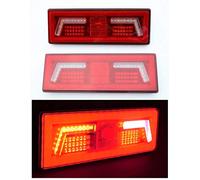 2 luces traseras LED traseras de 12/24 V, lámparas de remolque, camión, chasis, autobús, caravana