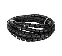 2 m de manguera en espiral de freno para Ninebot Max G30 y para xiaomi para scooter eléctrico M365, funda protectora de cable de polipropileno resistente a la abrasión, uso universal, color negro