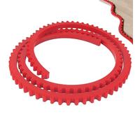 2 m Regla de Levas Fresado de Molduras, Cadena Dentada Plantilla de Fresado, Plantilla Curva Plegable, Fijación Multipunto Plantilla de Fresado, Regla de Levas para Carpintería y Metalistería (1)