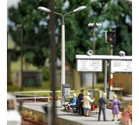 2 Madera Señal Post Teléfonos Oo / Calibrador Ho Busch 1626