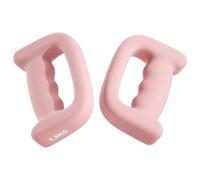 2 mancuernas - Mango en D 2 piezas de pesas | Accesorios de entrenamiento de fuerza para mujeres en el hogar