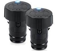 2 mandos a distancia 868 MHz HSZ2 868-BS para puerta de garaje, 2 botones, mando a distancia compatible con Hörmann Serie 2/3, repuesto para SupraMatic ProMatic RollMatic RotaMatic LineaMatic