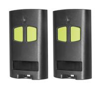 2 mandos a distancia para puerta, 433,92 MHz, mando a distancia para puerta de garaje compatible con RSC2-433, TO.GO 2VA, TO.GO 4VA, TO.GO 2WV, TO.GO 4WV, I0.2WV, LO.T2WMR, T2 WV, T4 WV, CUPIDO-2,