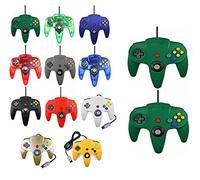 2 mandos para Nintendo 64 N64 color a elegir con cable Gamepad (2 verdes)